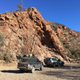 Illustration for article titled Dry July - A Land Cruiser and a Range Rover go winter desert touring. Part 1